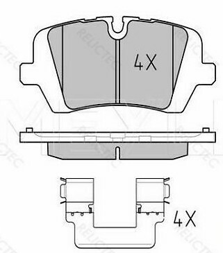 Kit pastiglie freno - 4,