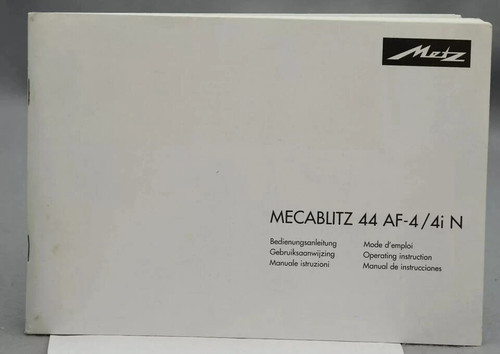 Metz mecablitz 4i n - 44, af-4