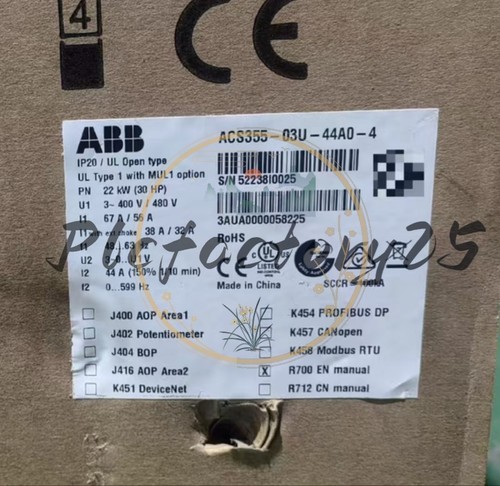 Acs355 03u 44a0 4 nuovo - pz,