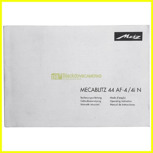 Manuale per flash - , metz