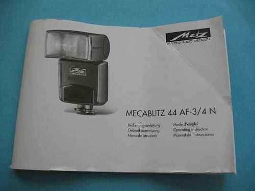 Manuale istruzioni metz - di,